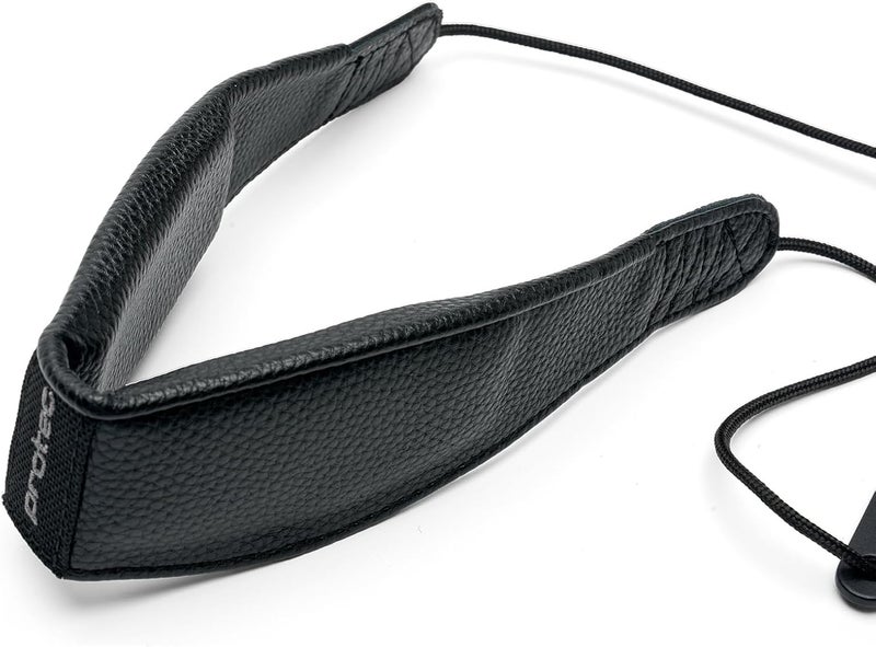 Pro-Tec Neck Strap for Saxophone 22" Less Stress Leatherette with Adjustable Comfort Bar and Metal Swivel Snap, Black, Model VC310M - Image 4